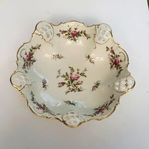 Vintage rare "Rosenthal" Moliere Moosrose trinket bowl